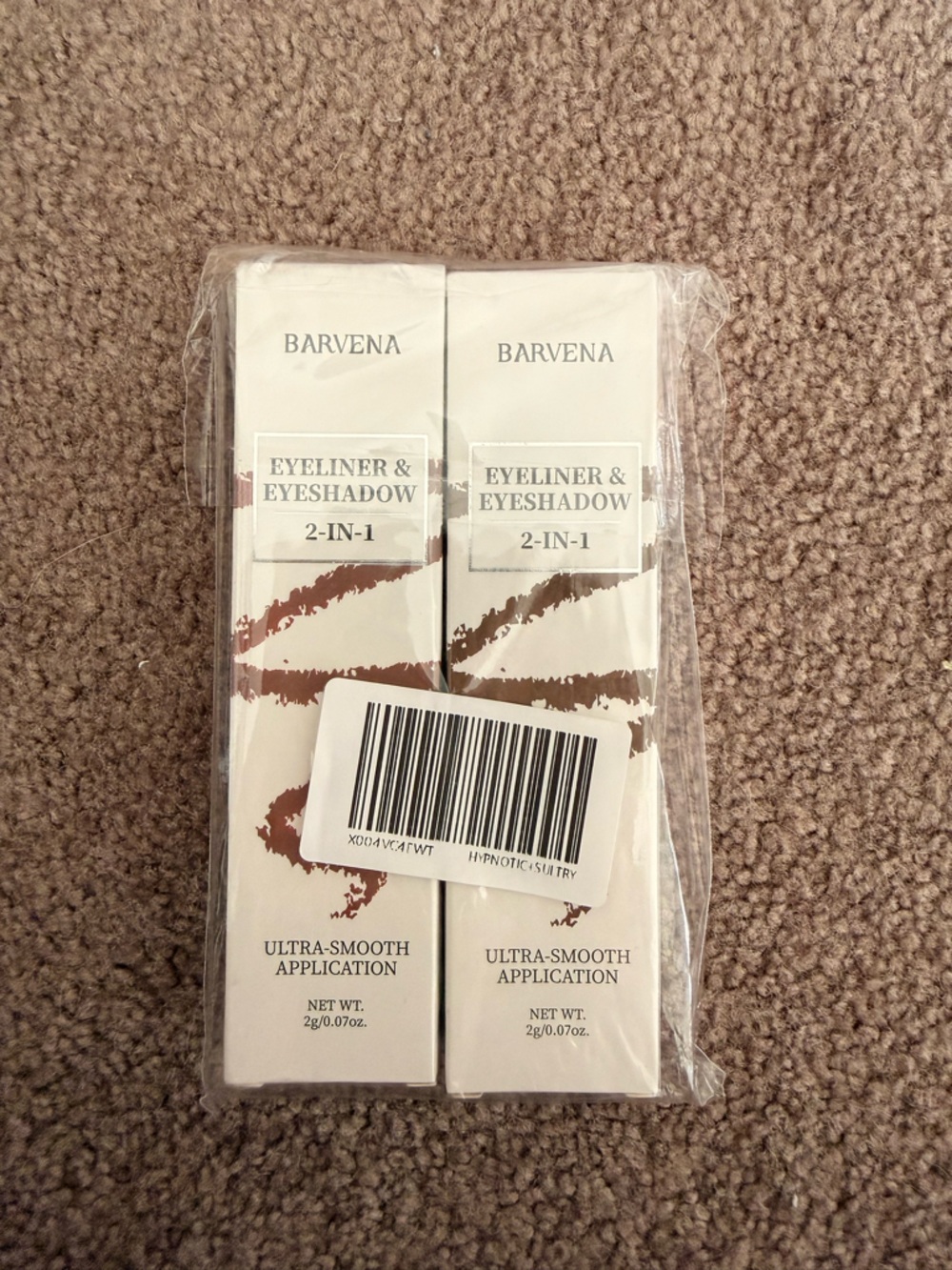 2 pack! BARVENA 2-in-1 Eyeliner & Eyeshadow